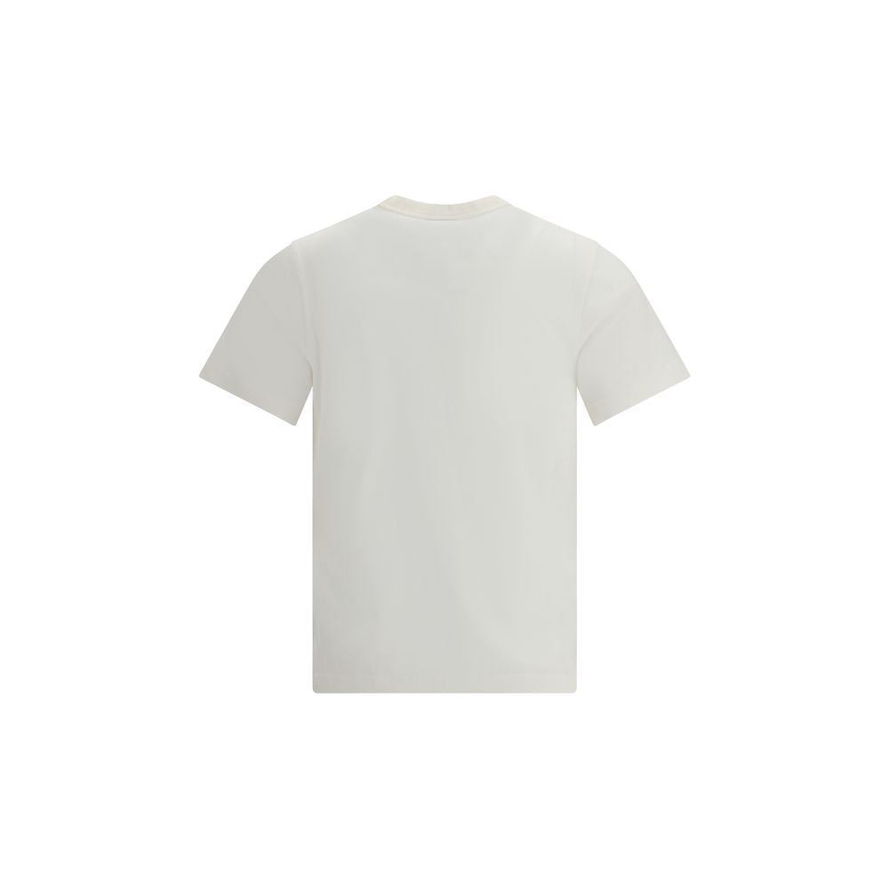 Courrèges Weißes Baumwoll-T-Shirt