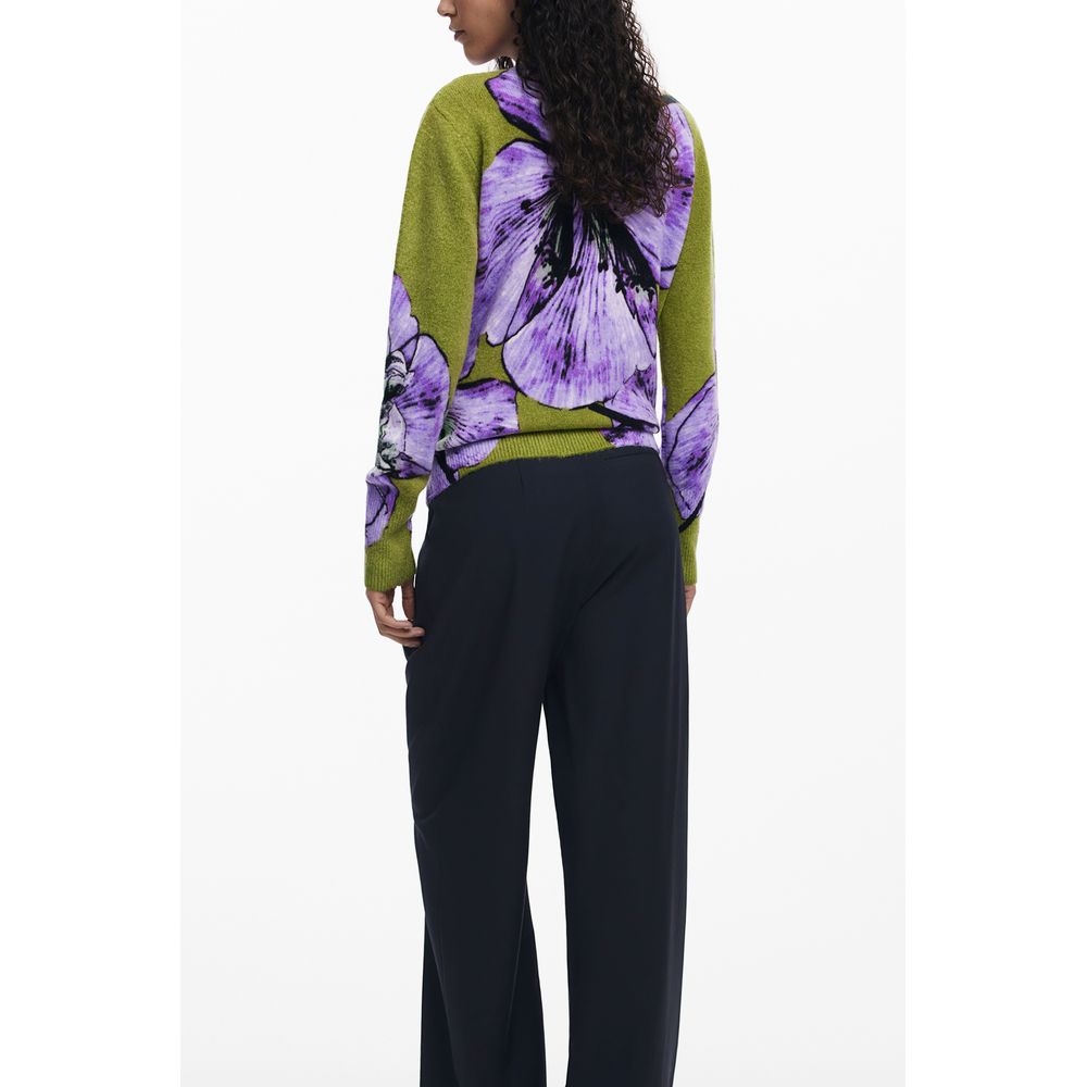 Desigual Lila Elastan Pullover