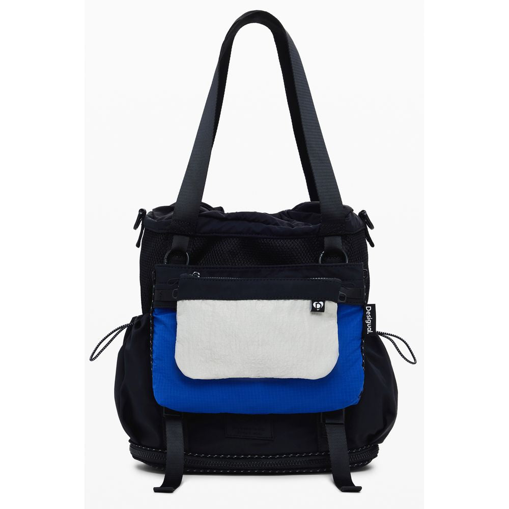 Desigual Schwarze Polyester Handtasche