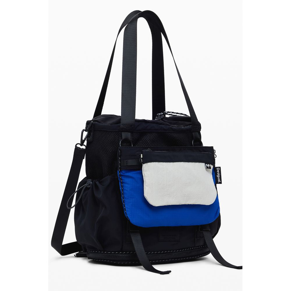 Desigual Schwarze Polyester Handtasche