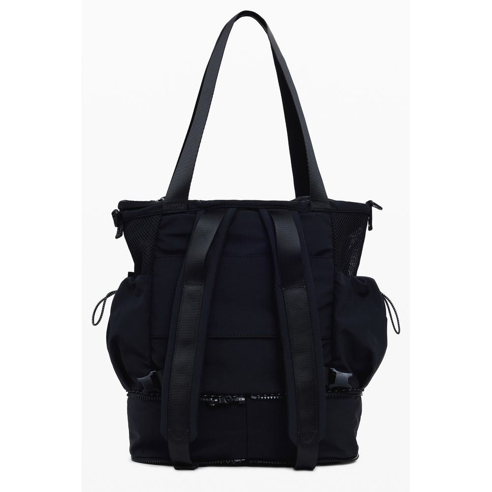 Desigual Schwarze Polyester Handtasche