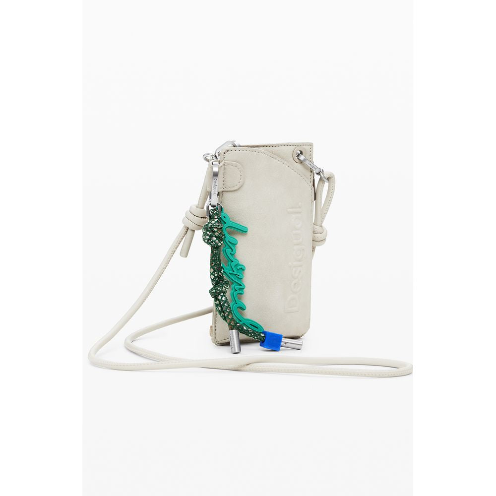Desigual Beige Polyethylen Brieftasche