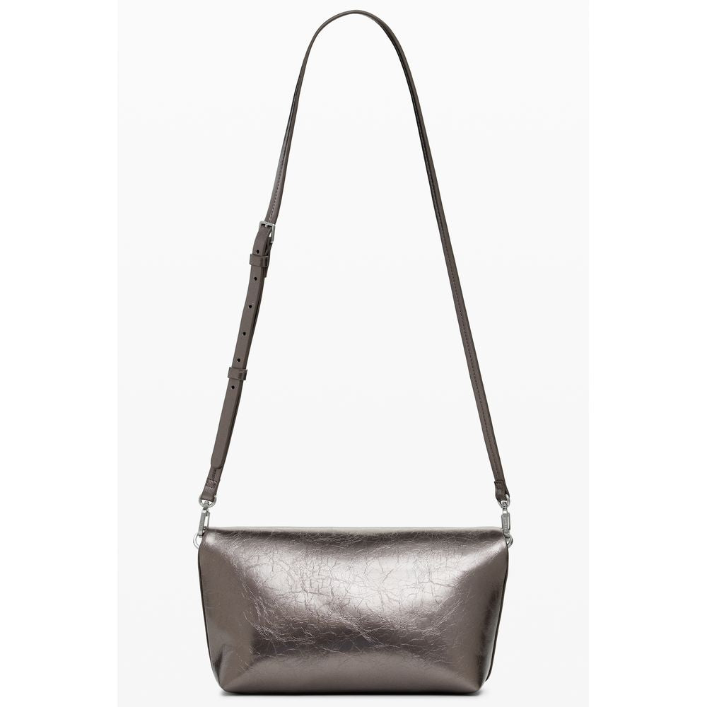 Desigual Bronze Polyethylen Handtasche