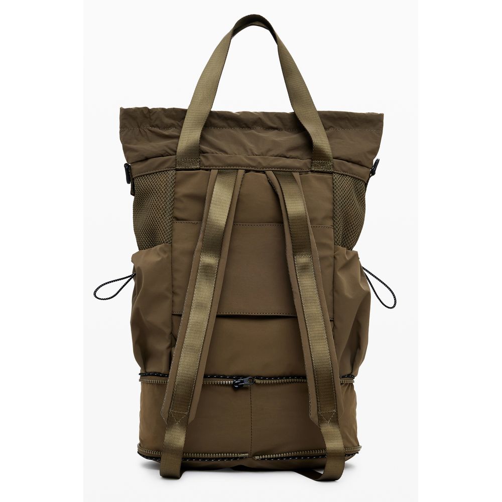 Desigual Grüne Polyester-Handtasche