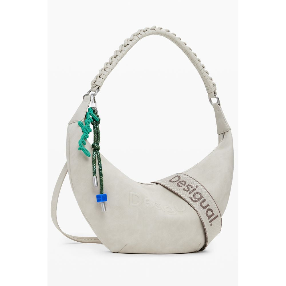 Desigual Beige Polyethylen Handtasche