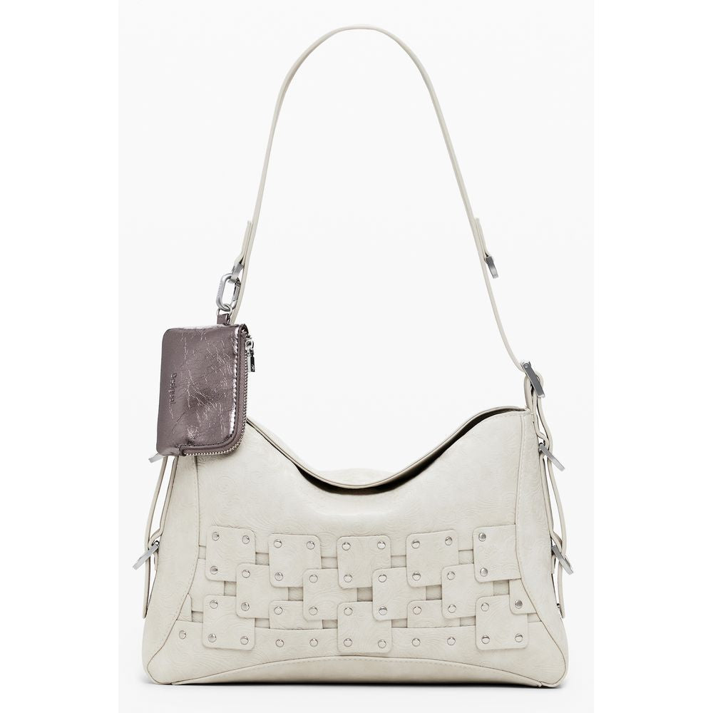Desigual Beige Polyethylen Handtasche