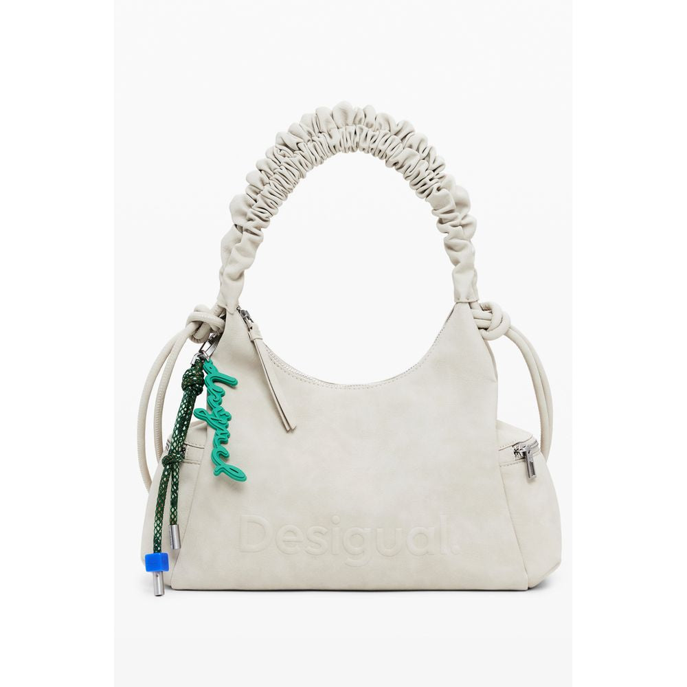 Desigual Beige Polyethylen Handtasche