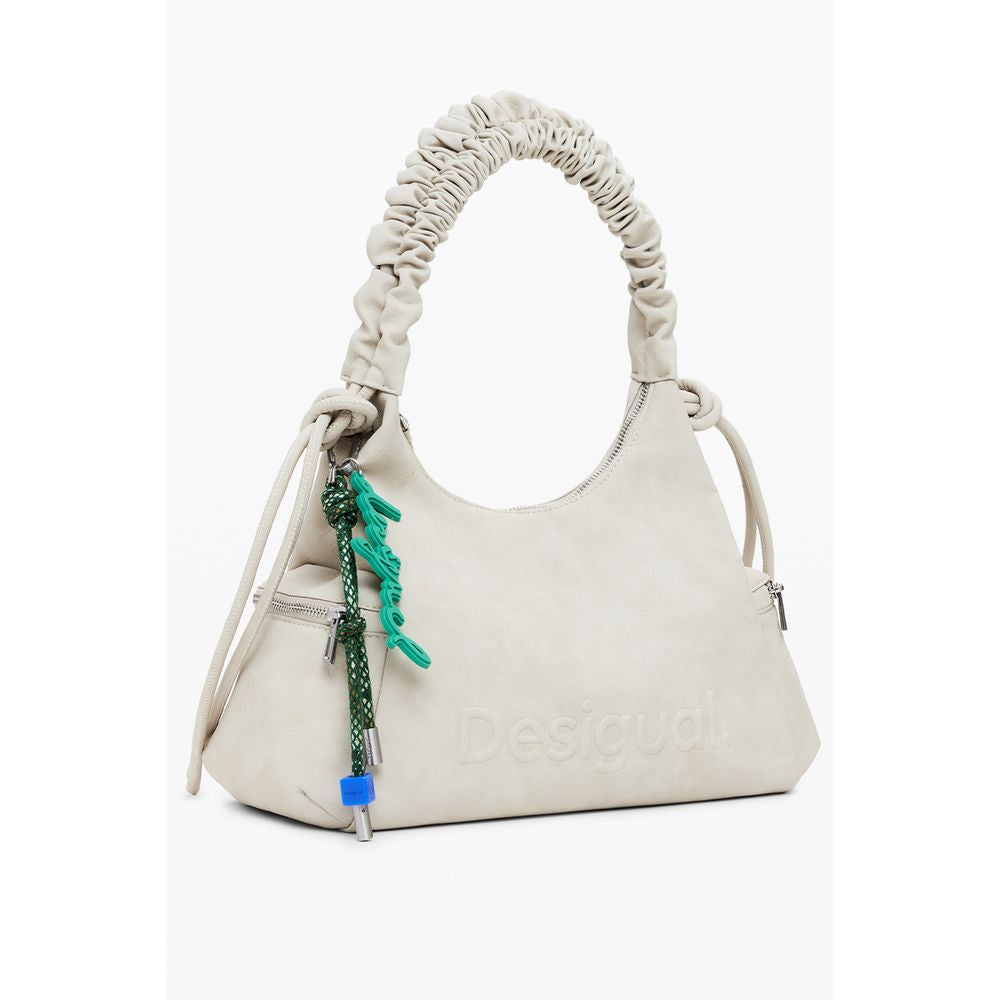 Desigual Beige Polyethylen Handtasche