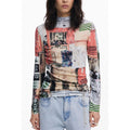 Desigual Rosa Viscosa Women's Jersey