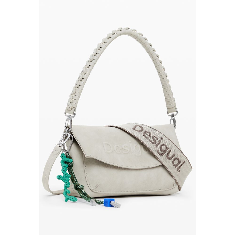 Desigual Beige Polyethylen Handtasche