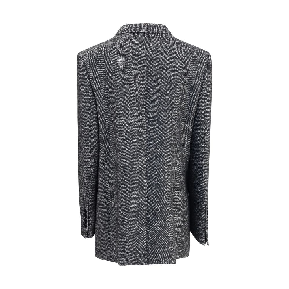 Dolce & Gabbana Zweireihiger Chevron-Blazer