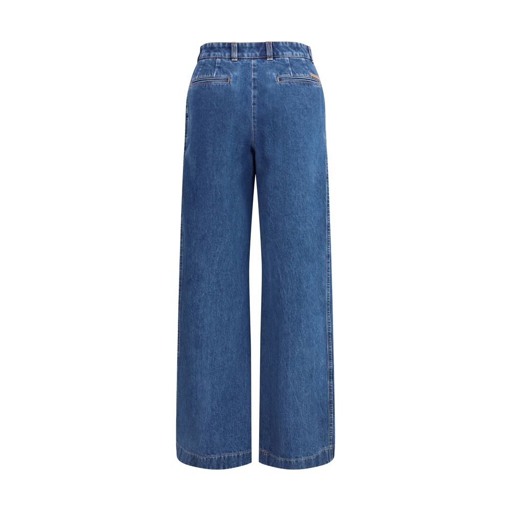 Dolce & Gabbana Gerade Jeans mit Anstecknadeln