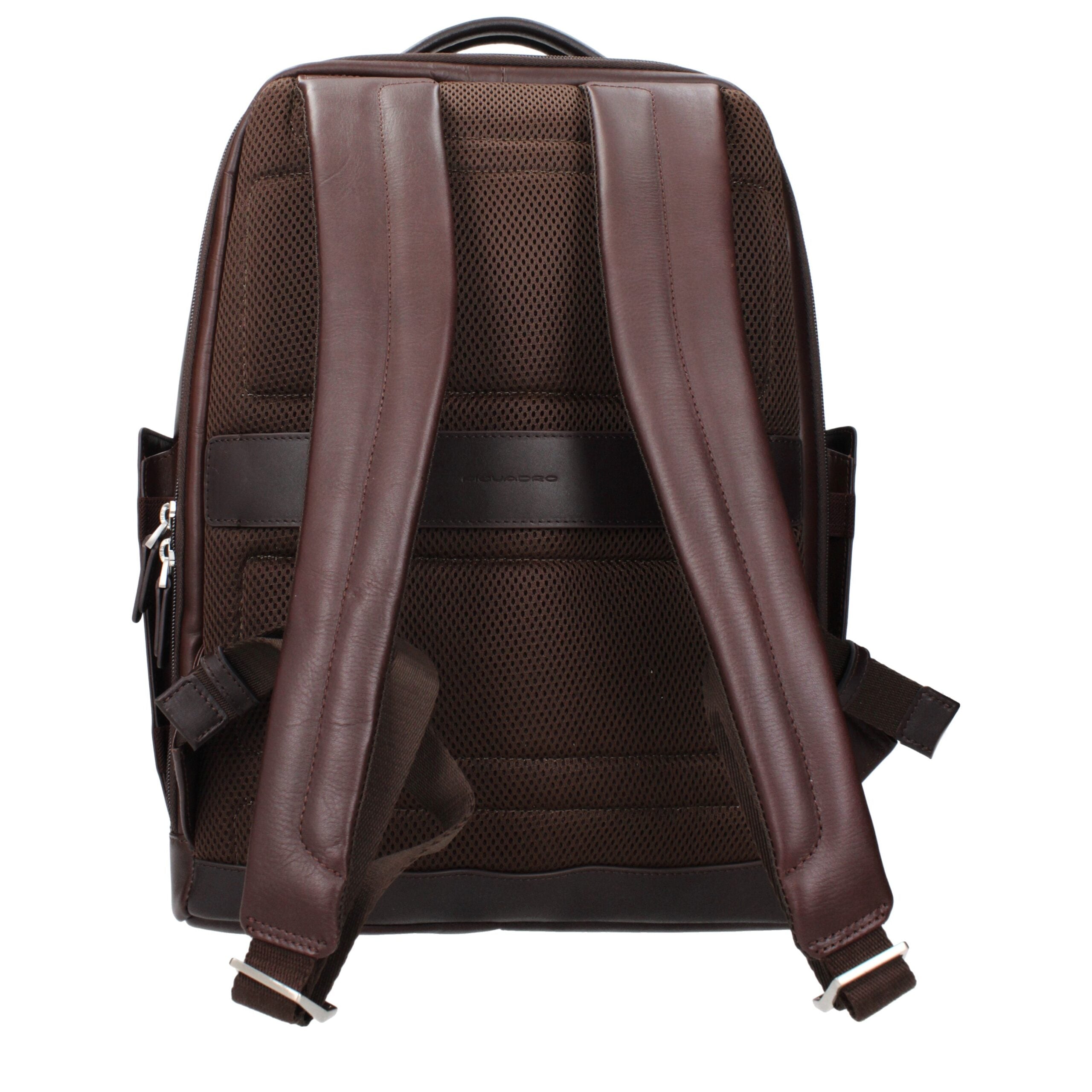 Piquadro Brauner Lederrucksack