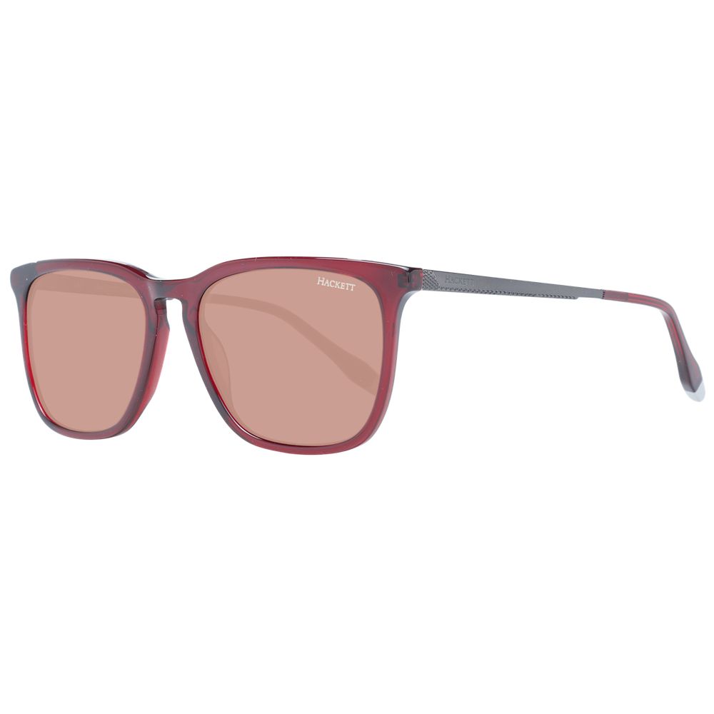 Hackett Rote Metall- und Kunststoff-Sonnenbrille