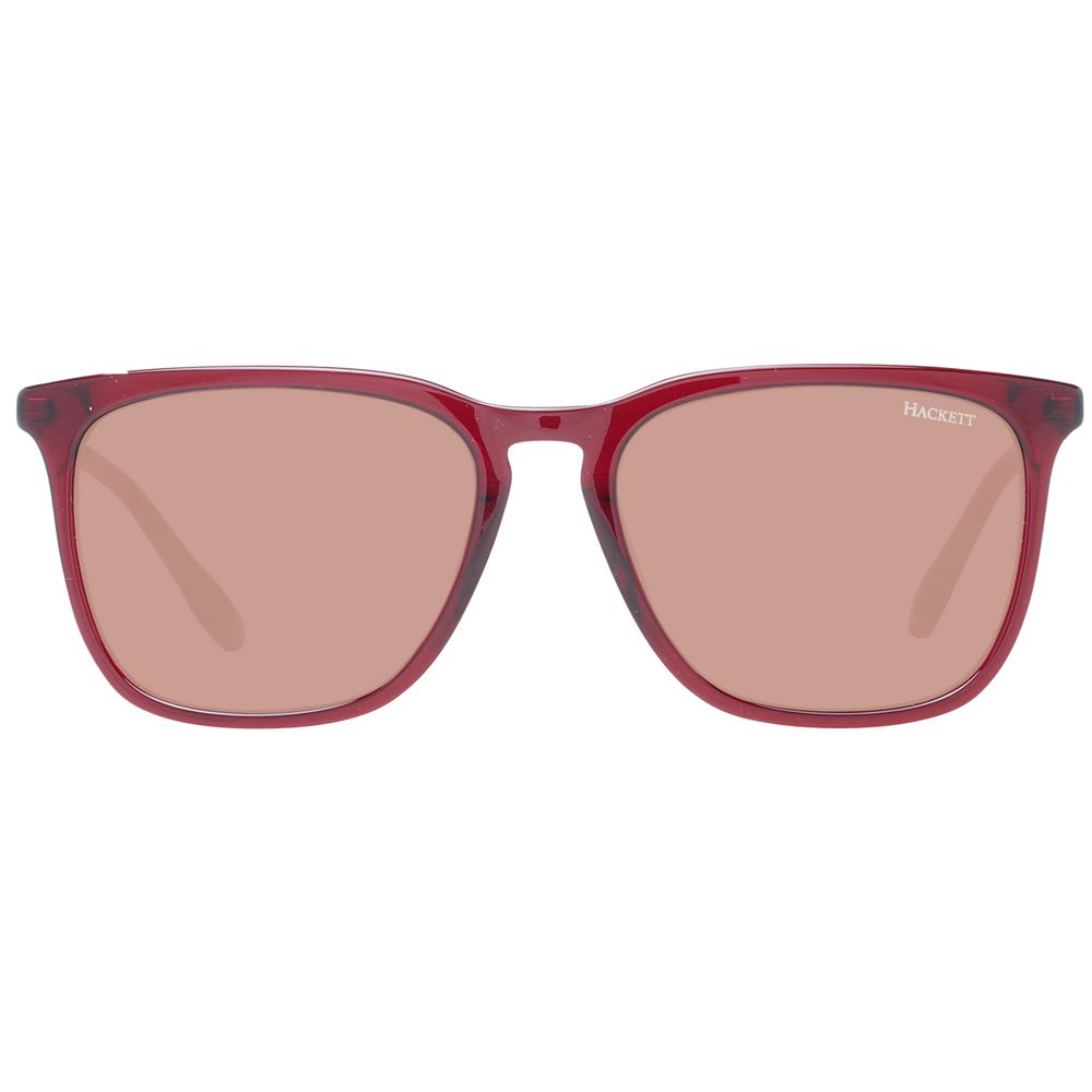 Hackett Rote Metall- und Kunststoff-Sonnenbrille