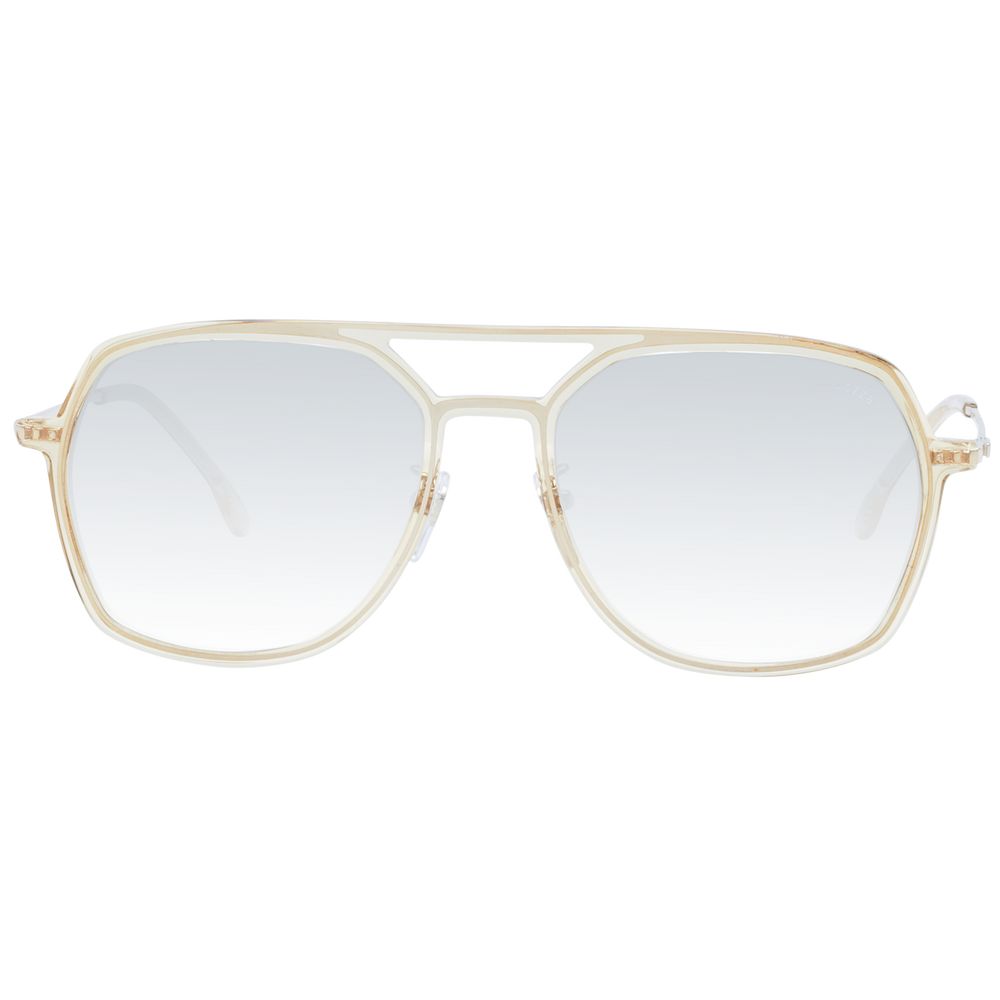 Lozza Beige Sonnenbrille aus Acetat und Kunststoff