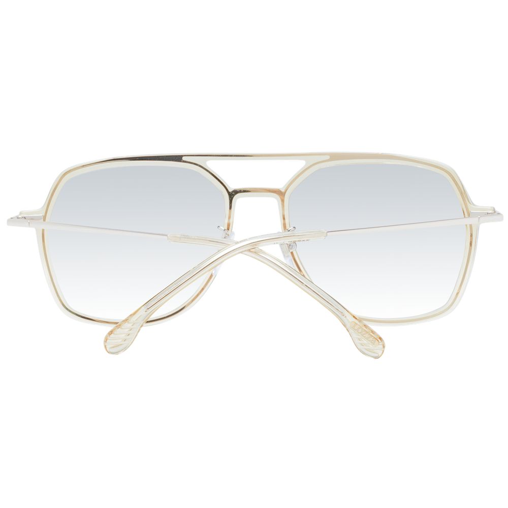 Lozza Beige Sonnenbrille aus Acetat und Kunststoff