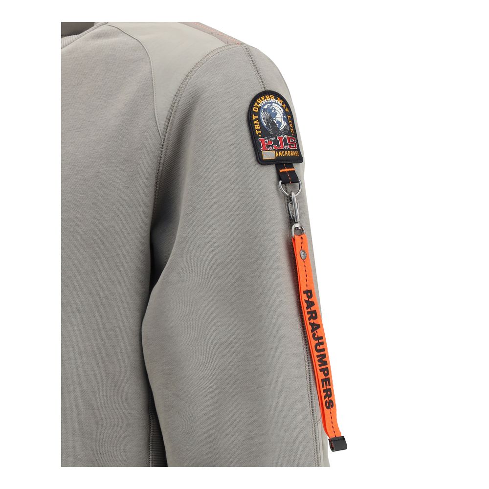 Parajumpers Grüner Baumwoll-Sweatshirt