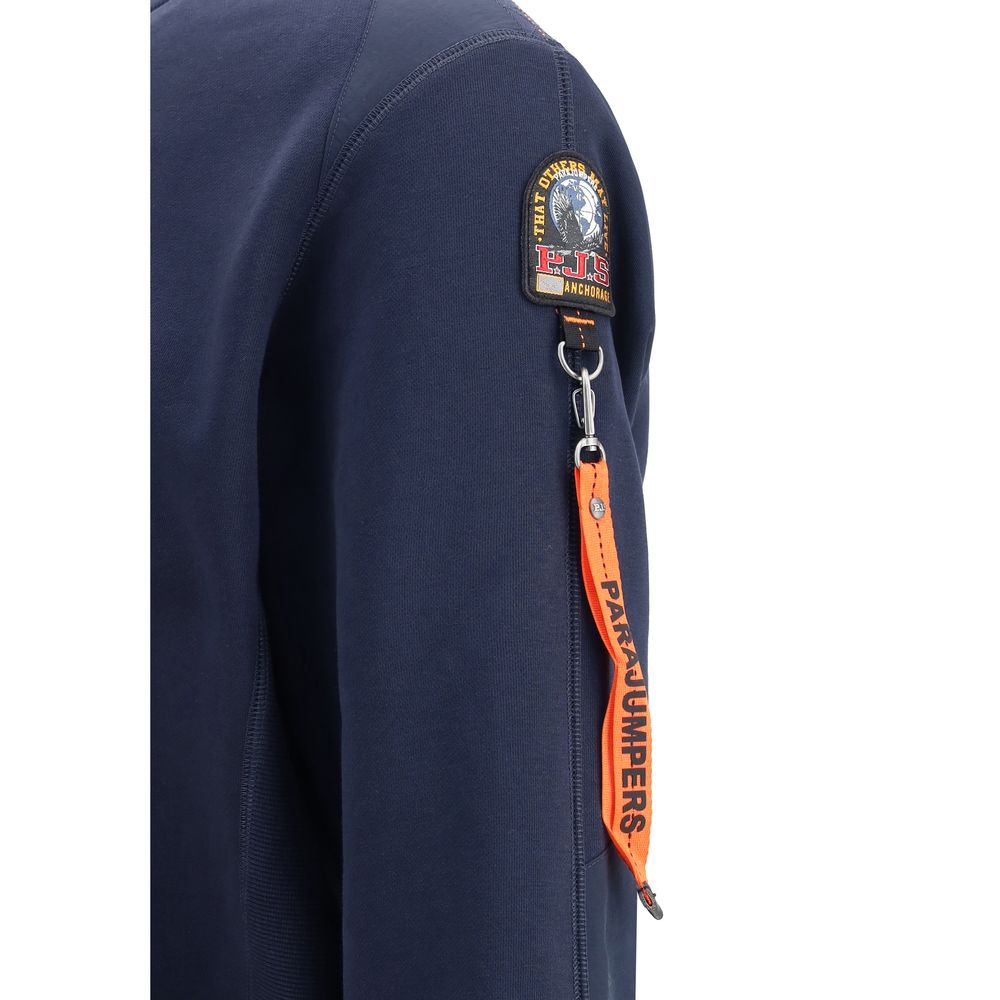 Parajumpers Baumwoll-Sweatshirt in Blau