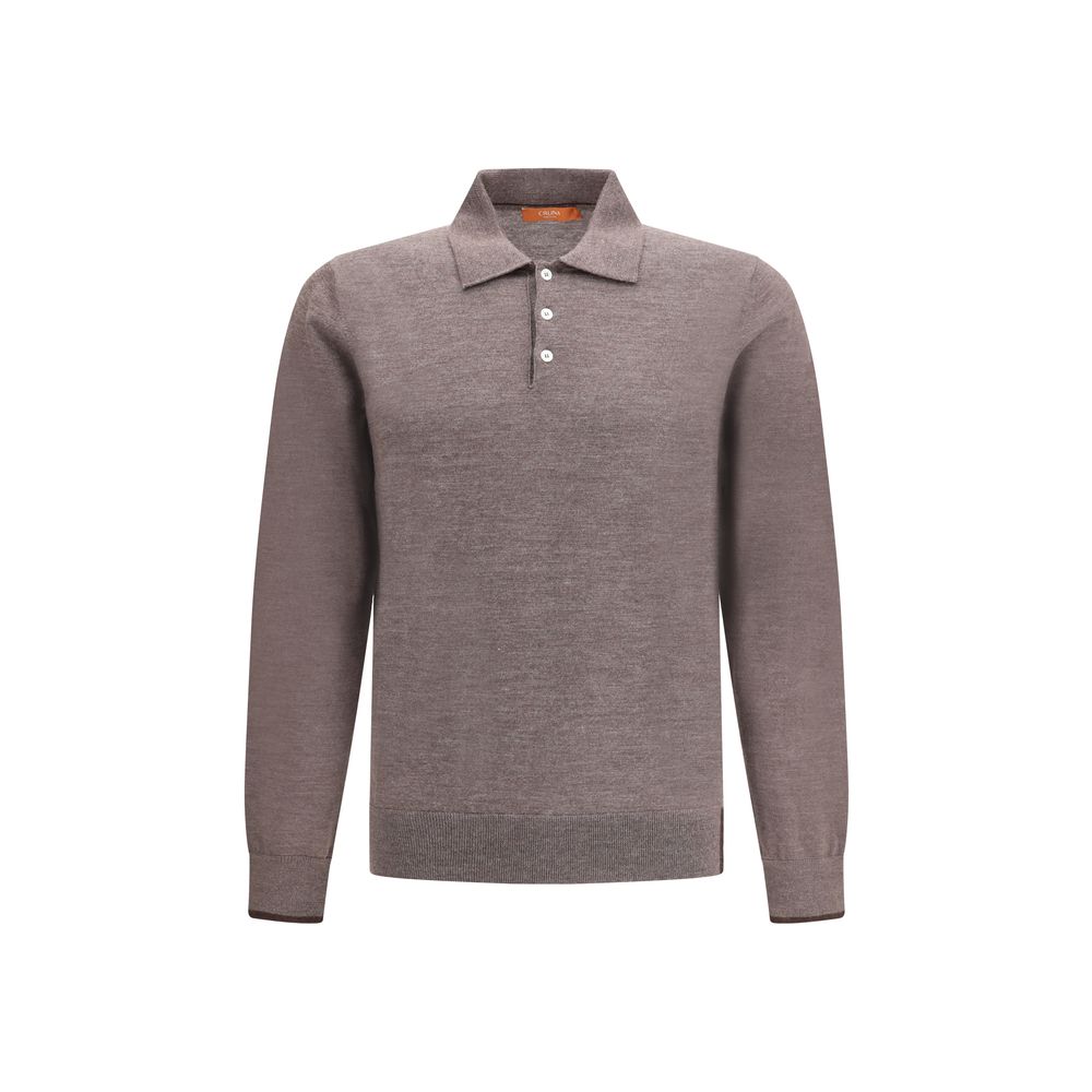 Cruna Grauer Woll-Sweatshirt