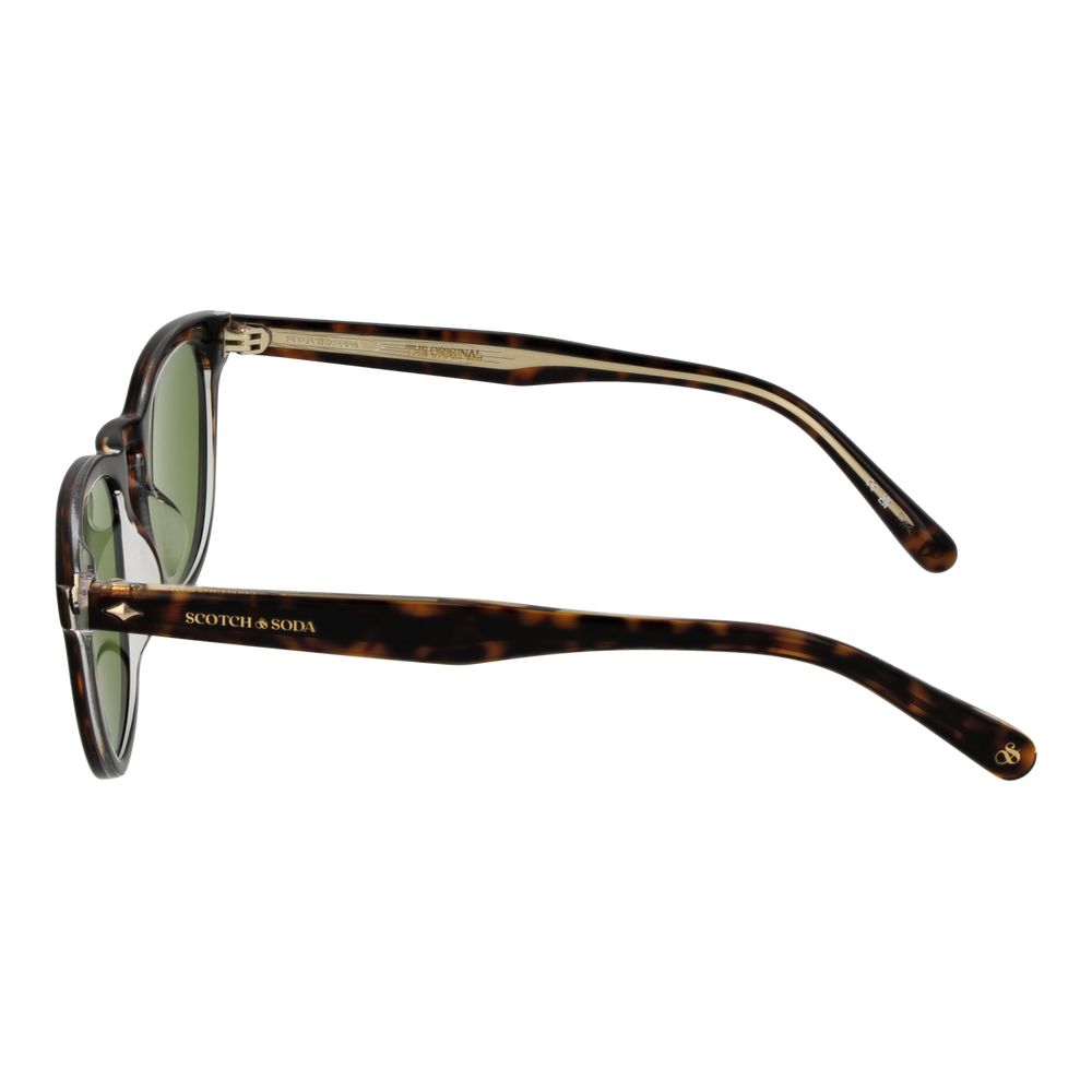 Scotch & Soda Braune Metall-Sonnenbrille