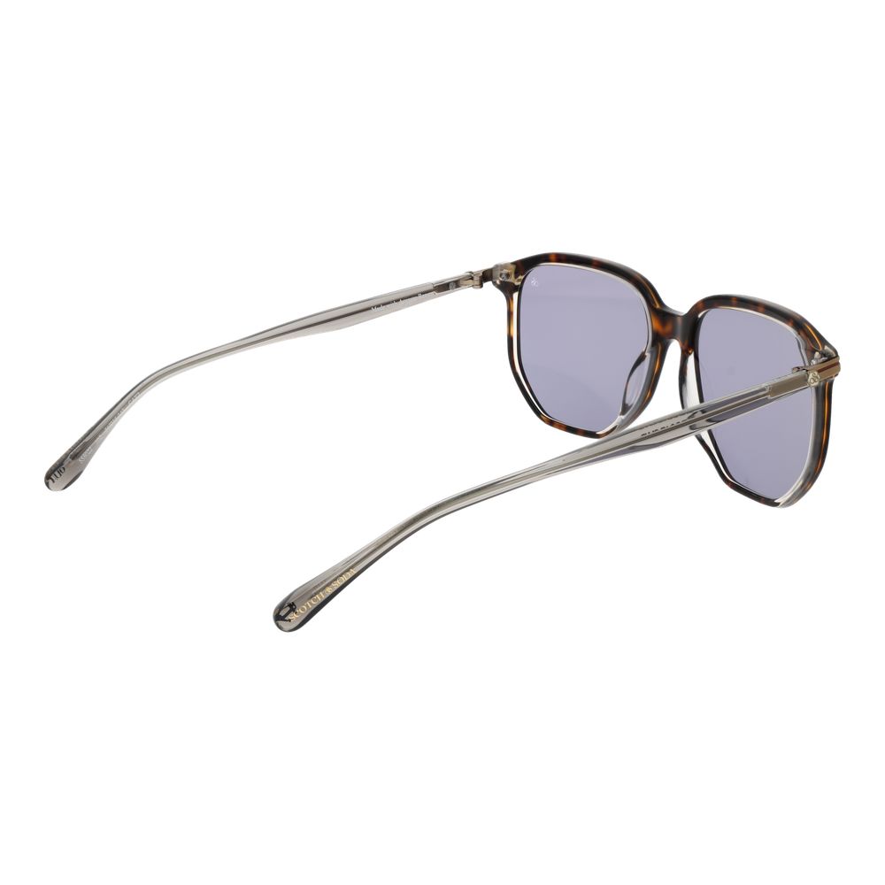 Scotch & Soda Braune Metall-Sonnenbrille