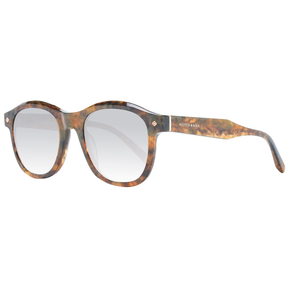 Scotch & Soda Braune Sonnenbrille aus Acetat