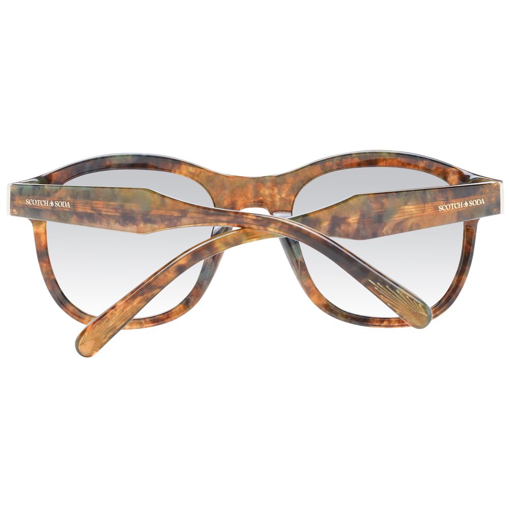 Scotch & Soda Braune Sonnenbrille aus Acetat
