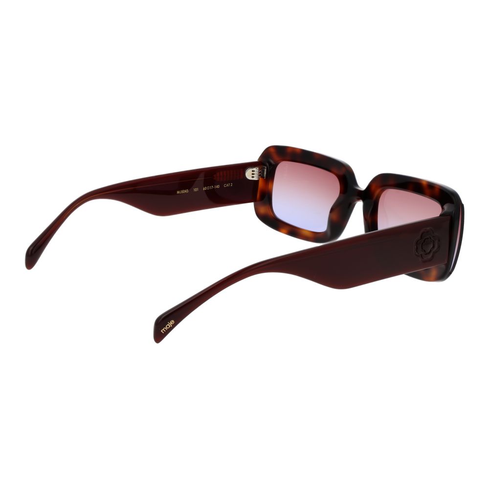 Maje Braune Sonnenbrille aus Acetat