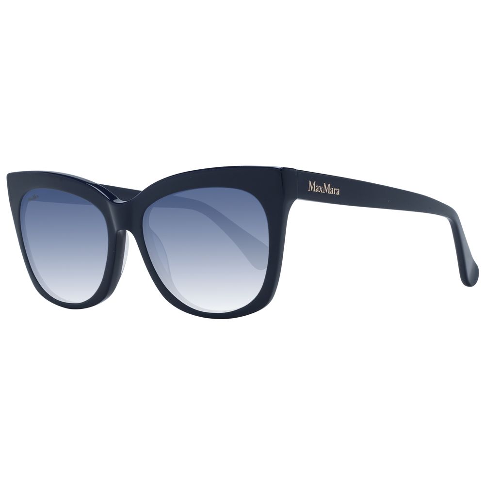 Max Mara Blaue Sonnenbrille aus Kunststoff