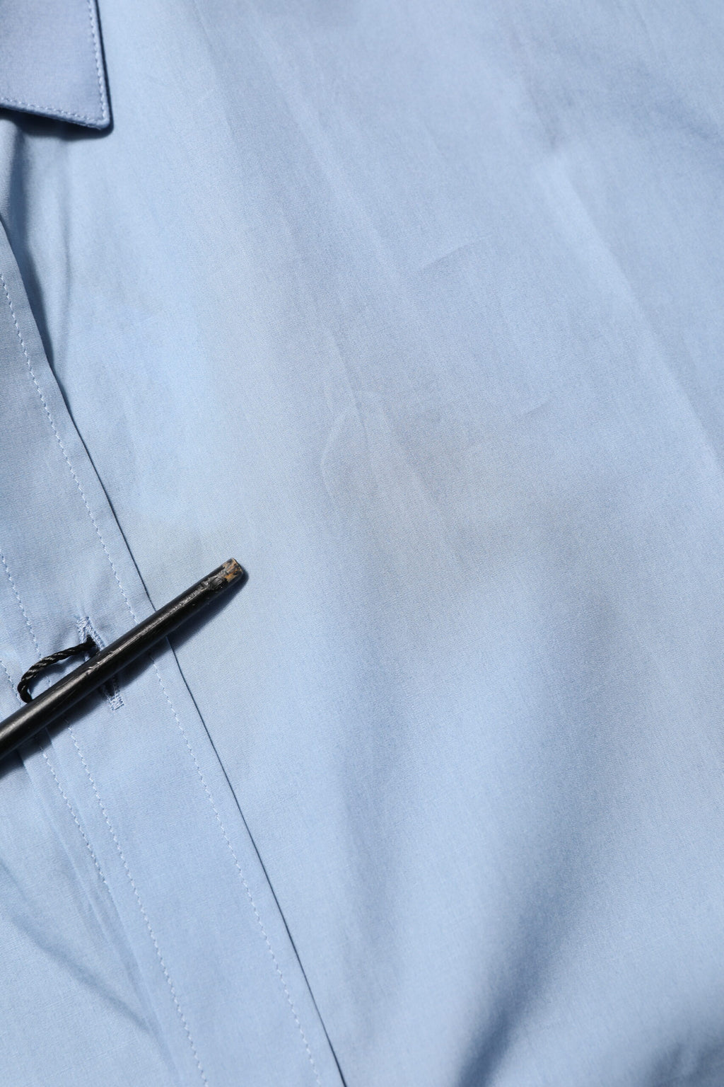 Dolce & Gabbana Blaues Baumwollhemd mit Kragen GOLD Formal Dress Shirt