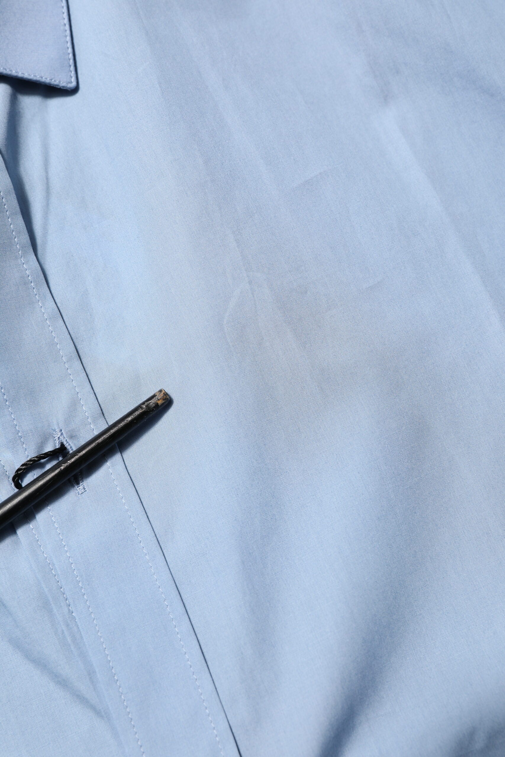 Dolce & Gabbana Blaues Baumwollhemd mit Kragen GOLD Formal Dress Shirt