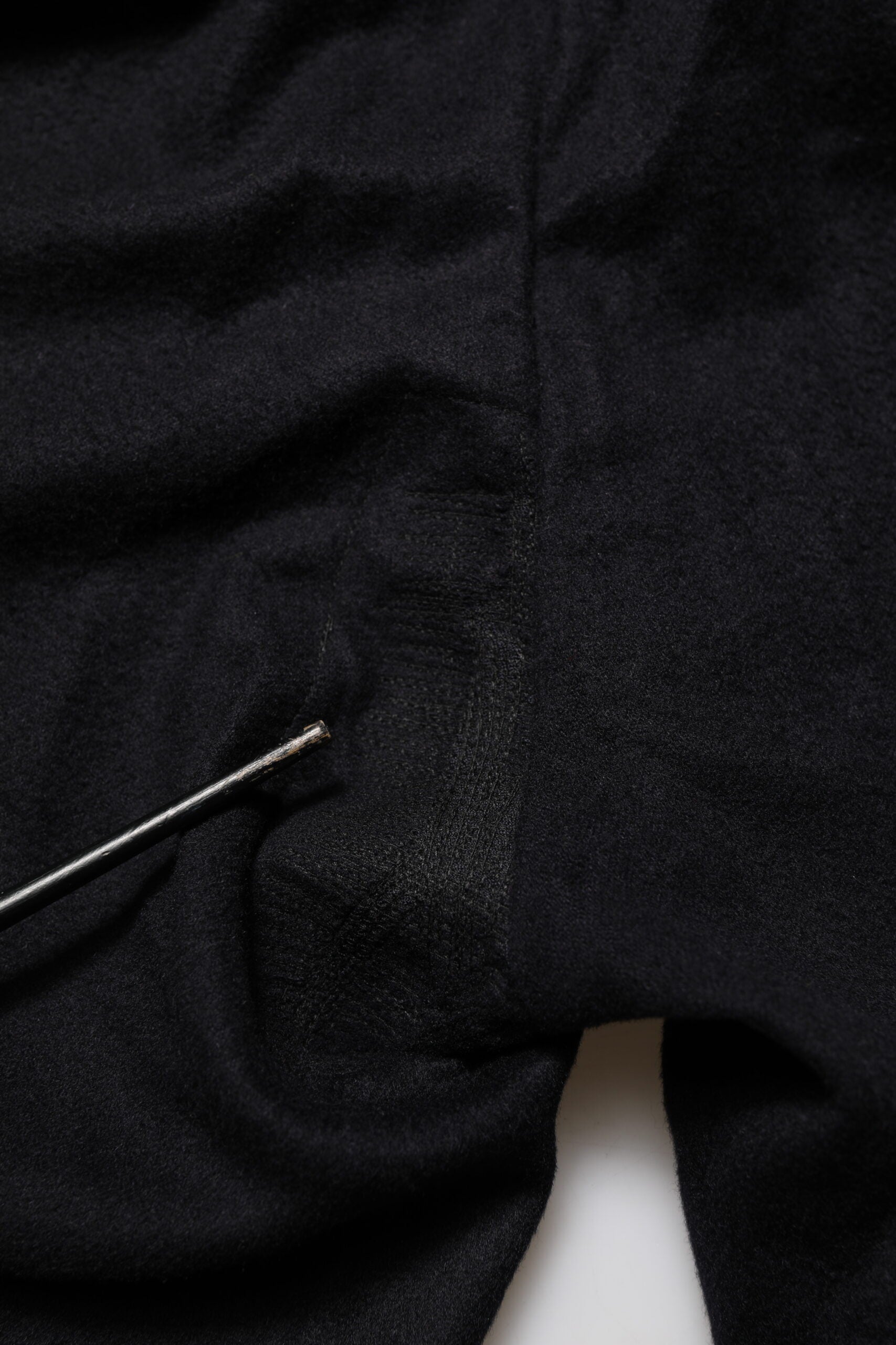 Dolce & Gabbana Schwarzes Kaschmir-Kleid Formelle Hosenhose