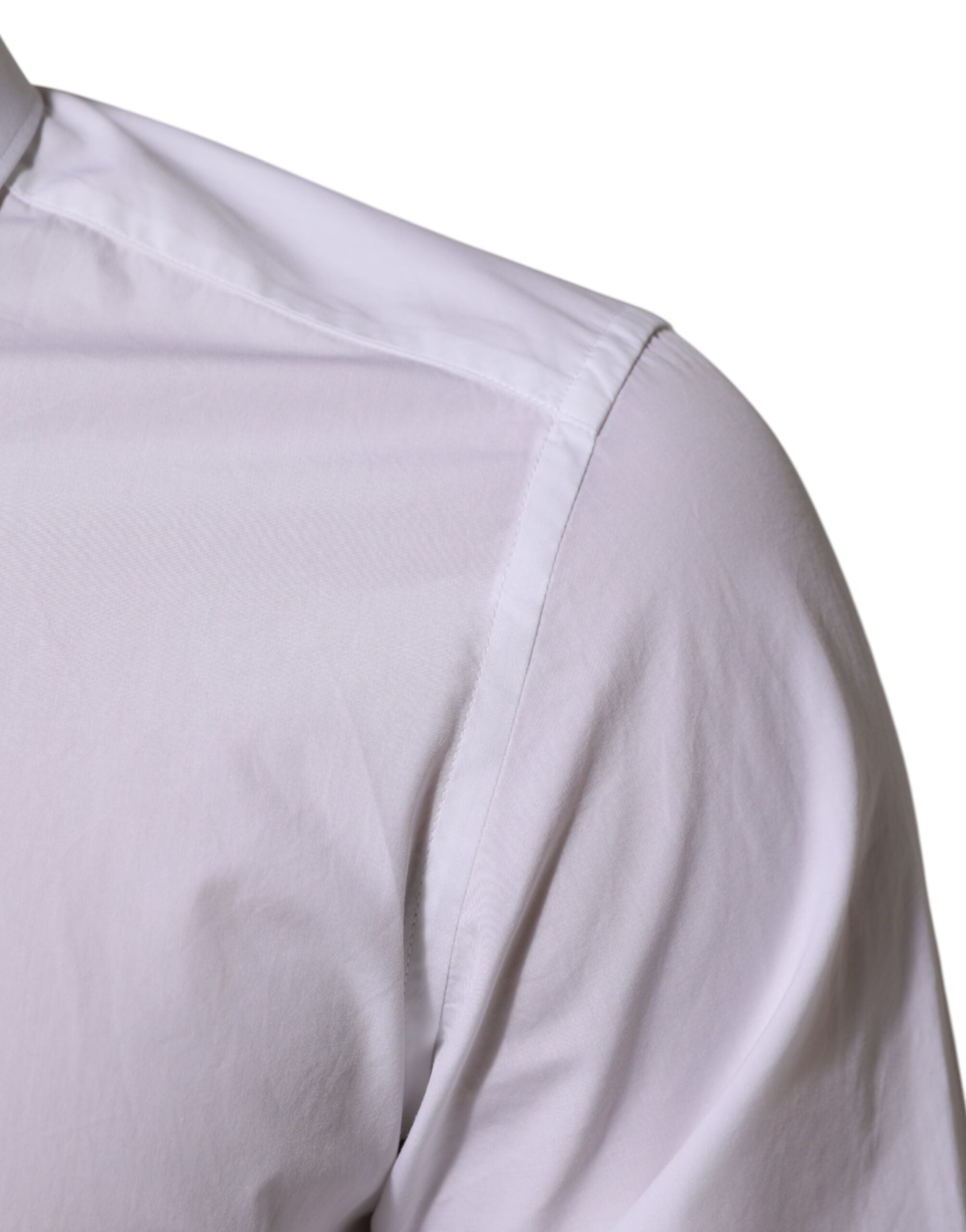 Dolce & Gabbana Weißes Baumwollhemd MARTINI für Männer Formal Dress Shirt