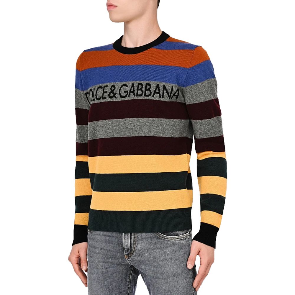 Dolce & Gabbana Multicolor Kaschmirpullover