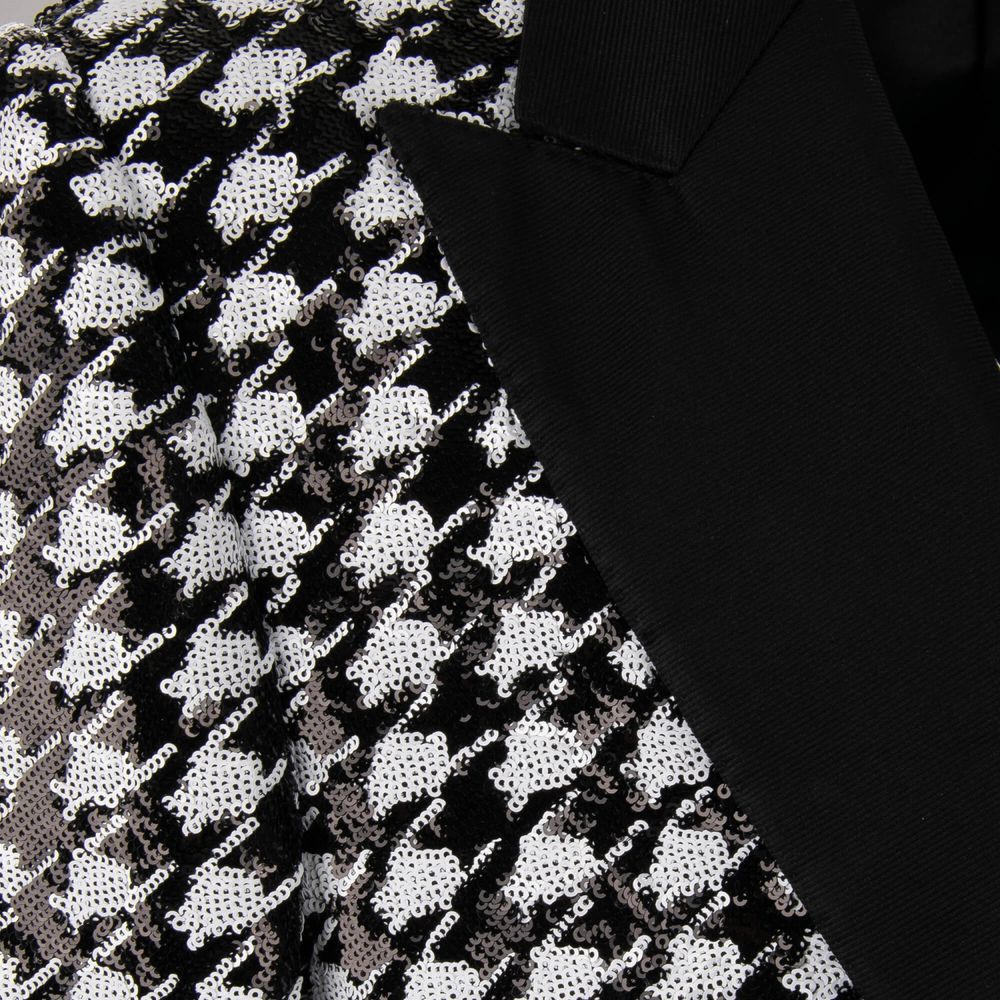 Dolce & Gabbana Schwarzer Polyester-Blazer