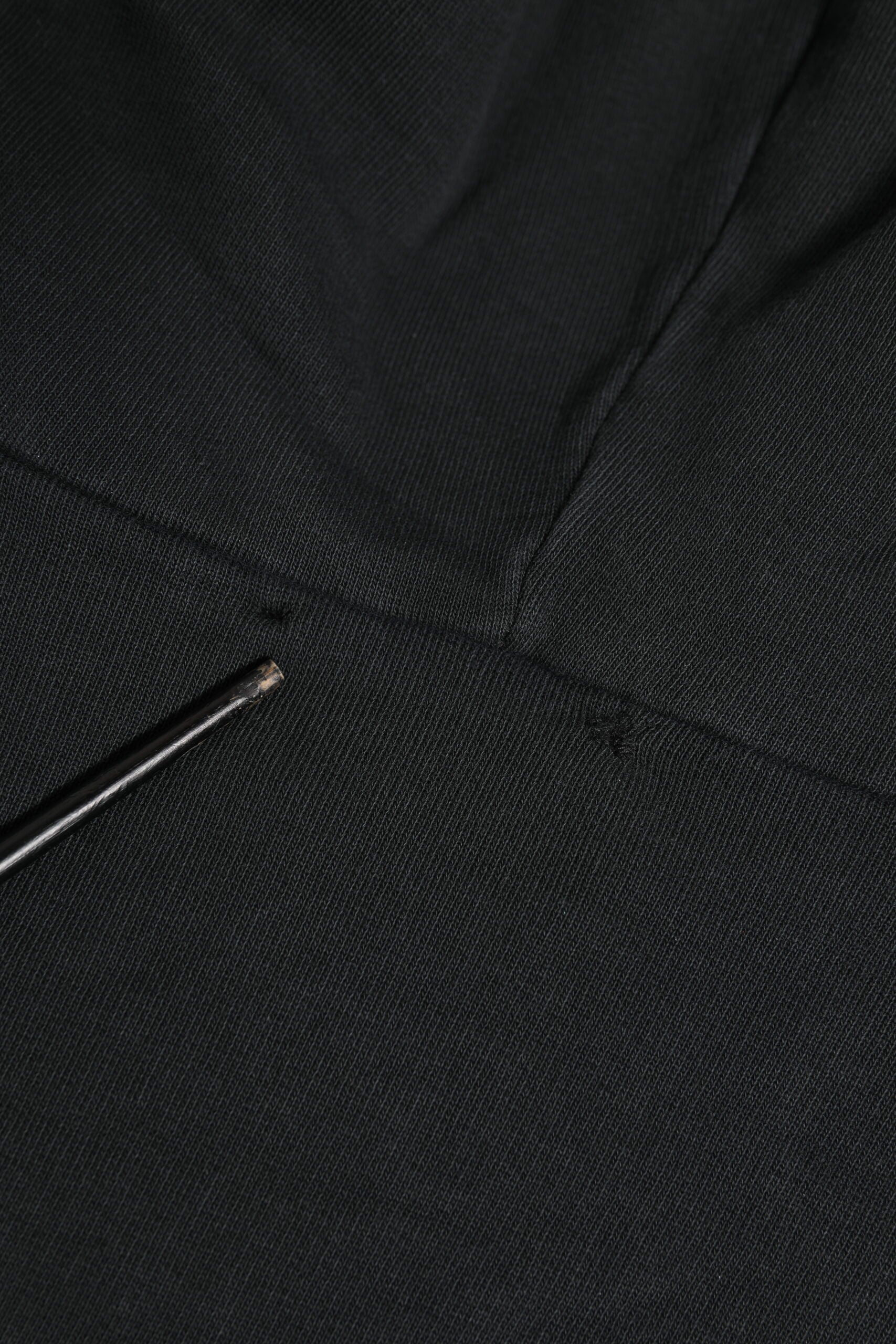 Dolce & Gabbana Schwarzes Logo FullZip Sweatshirt mit Kapuze Pullover