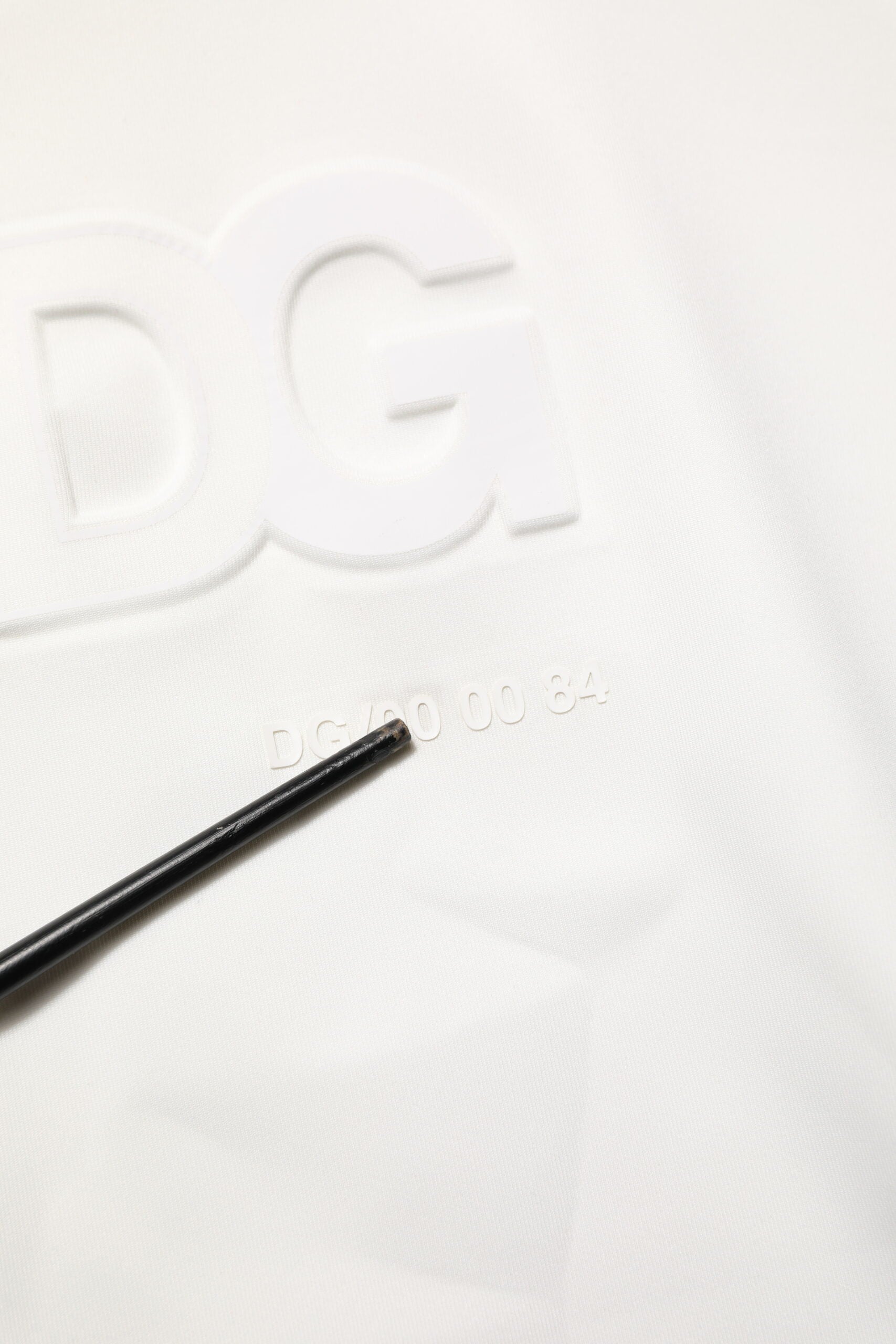 Dolce & Gabbana Weißes Logo-Kapuzen-Sweatshirt für Männer Pullover