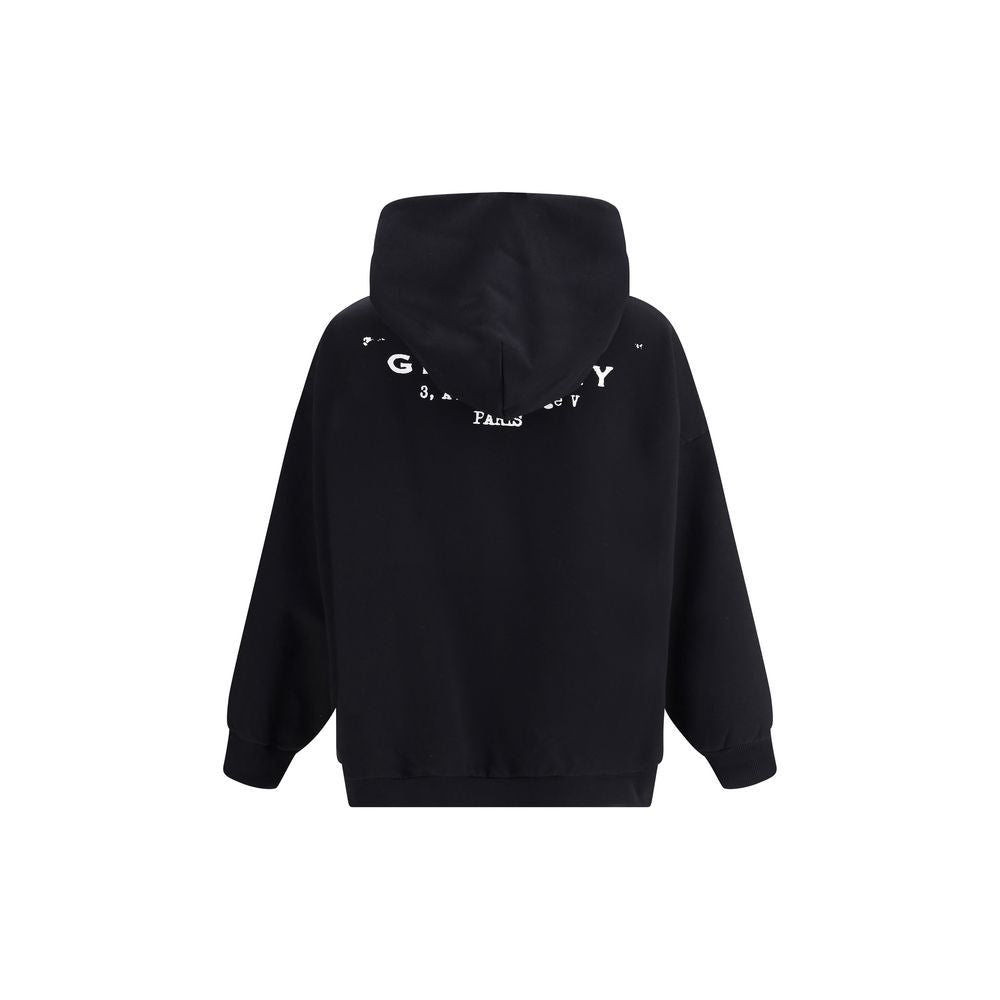 Givenchy Schwarzer Hoodie aus Baumwolle