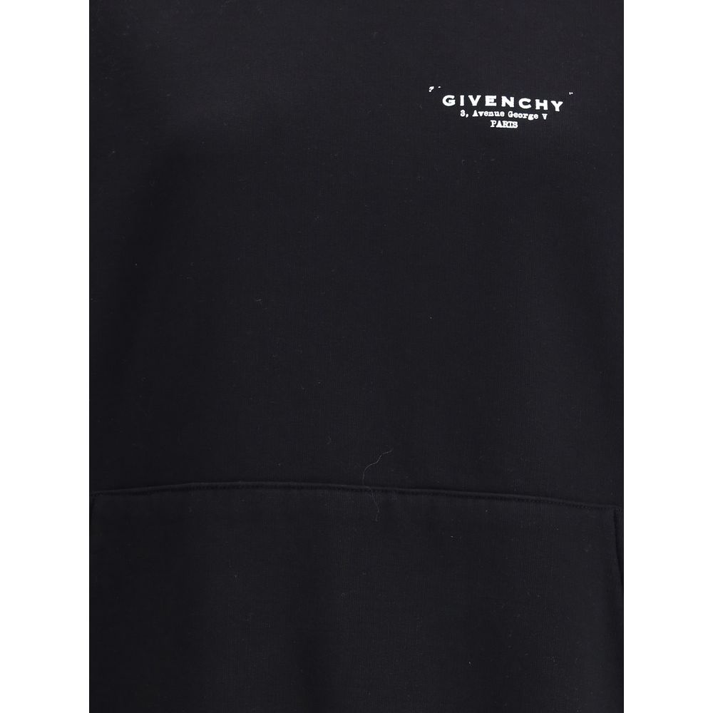 Givenchy Schwarzer Hoodie aus Baumwolle