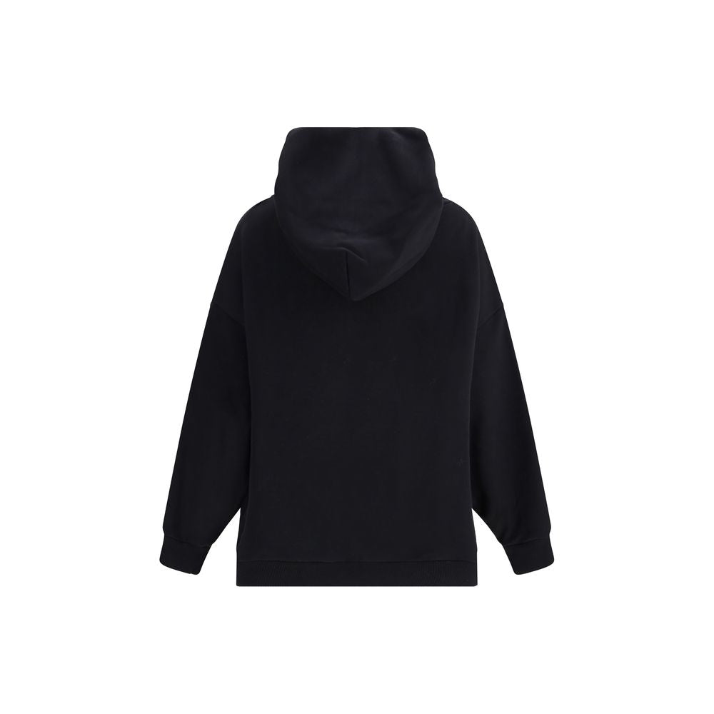 Hoodie aus hauchdünnem Stoff mit Givenchy-Band