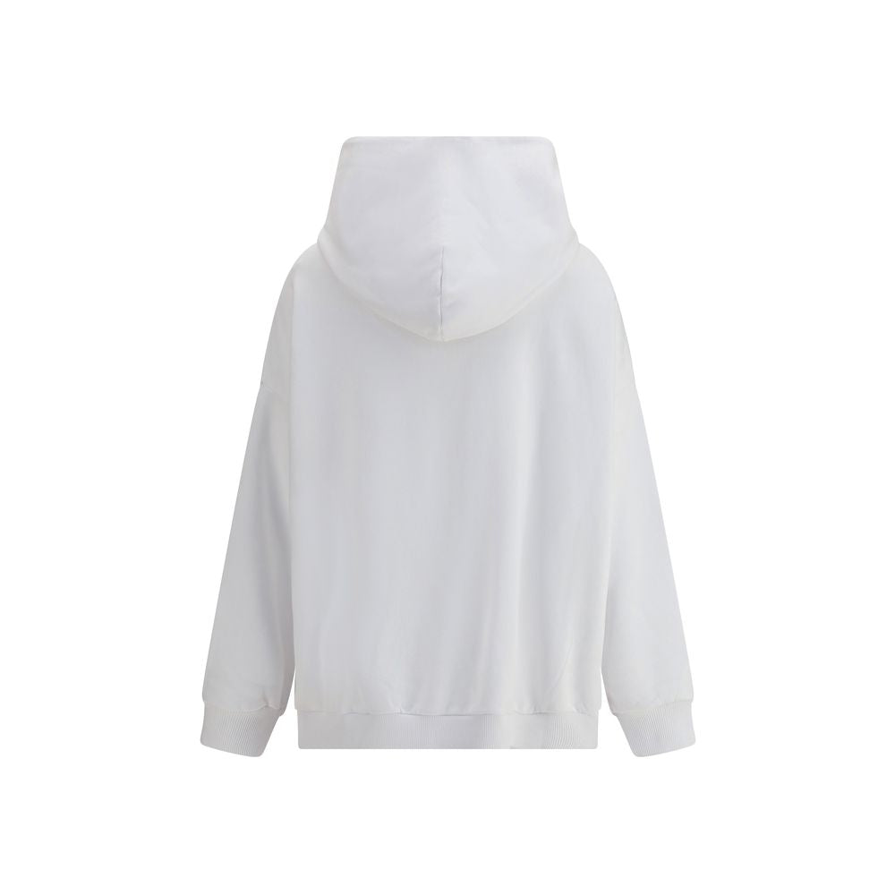 Hoodie aus hauchdünnem Stoff mit Givenchy-Band