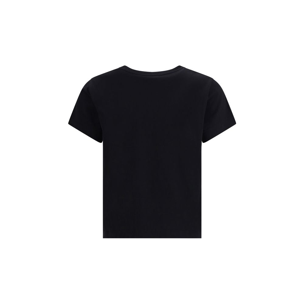 Baumwoll-T-Shirt mit schwarzem Givenchy-Druckband