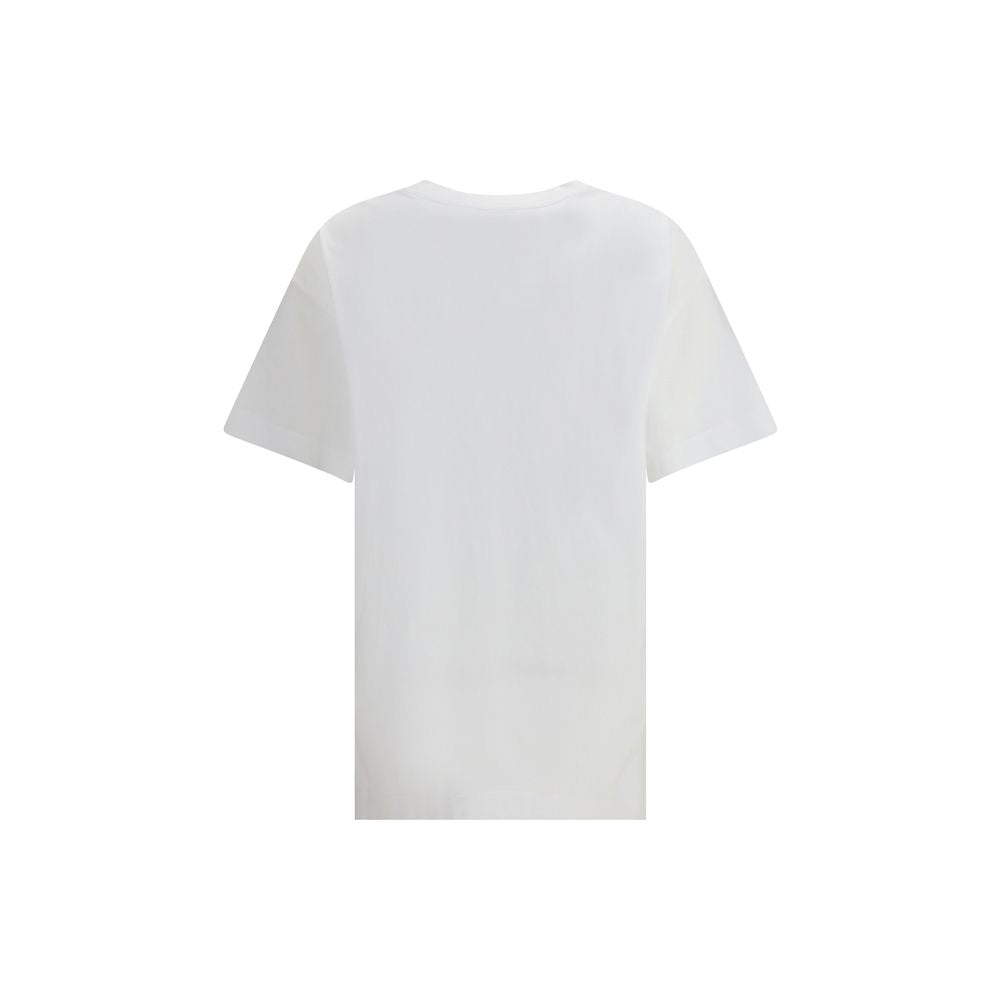 Boxy-Baumwoll-T-Shirt mit Givenchy-Bandaufdruck