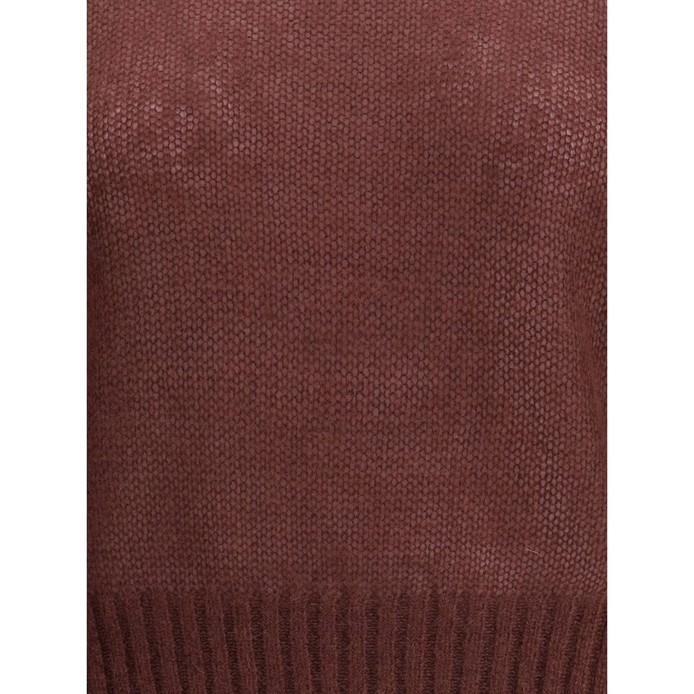 Brunello Cucinelli's Pullover mit glitzernden Manschetten