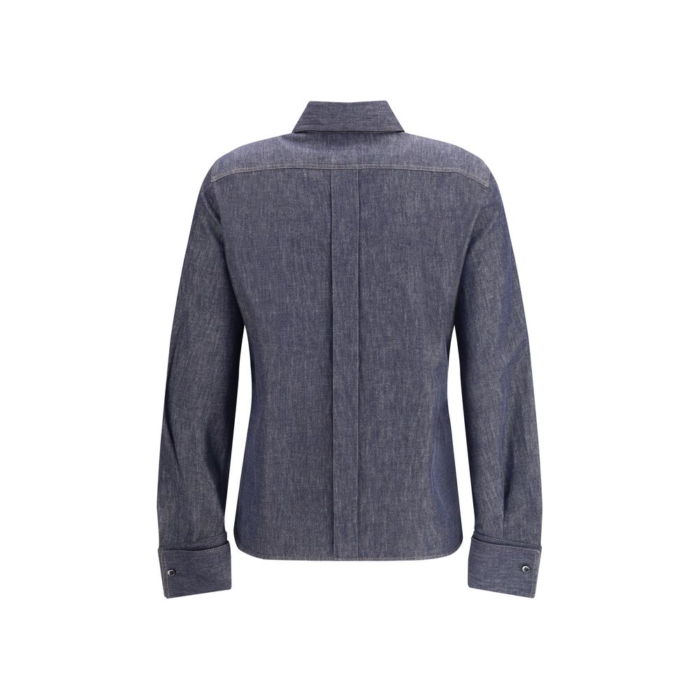 Brunello Cucinelli Denim-Hemd