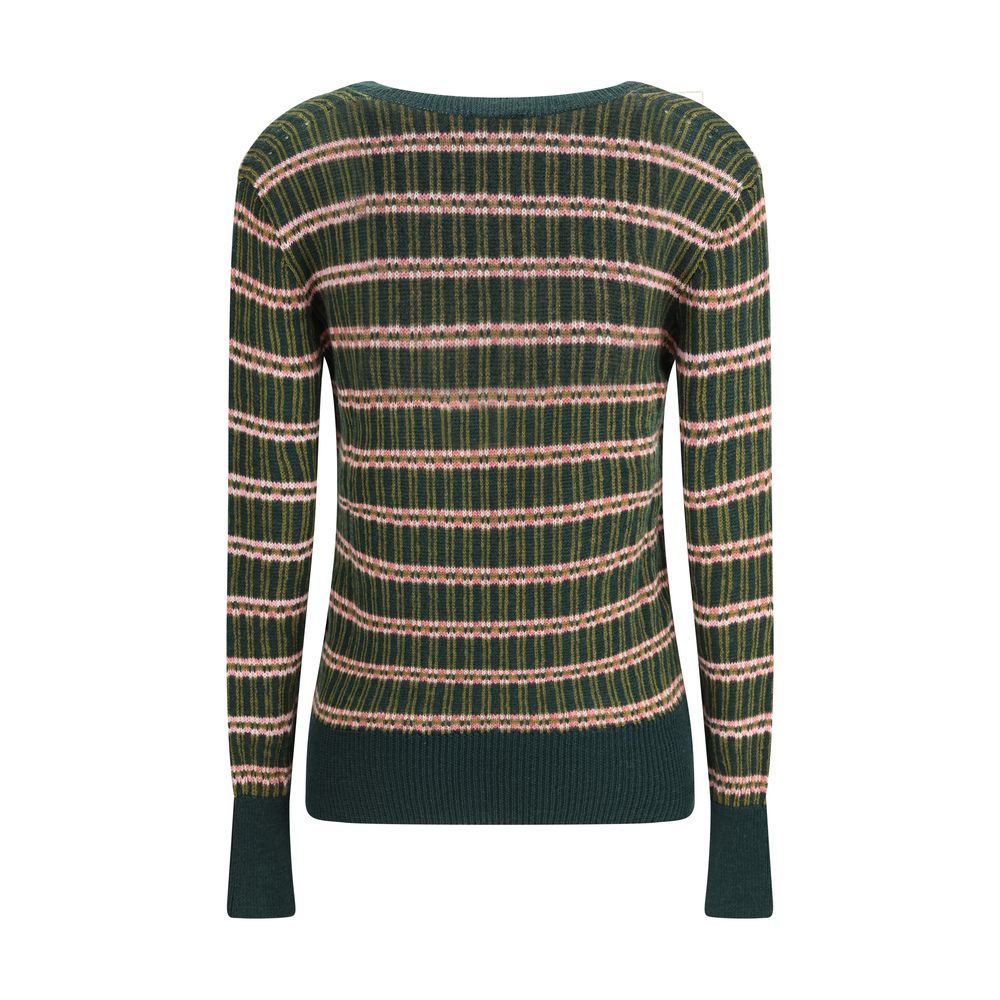 Etro Grüner Woll-Sweatshirt