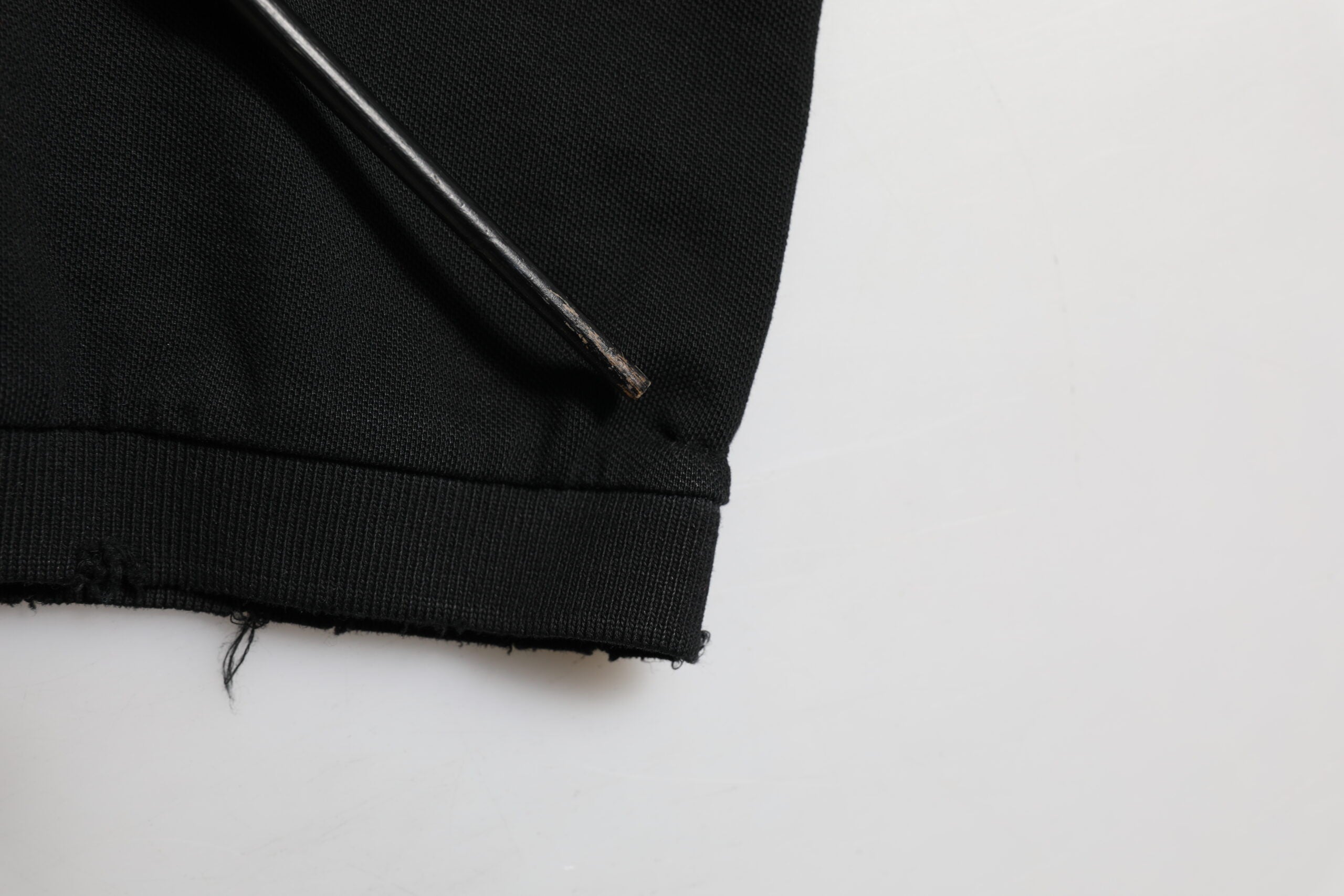 Dolce & Gabbana Schwarzes Baumwoll-Poloshirt mit Grafikdruck T-shirt