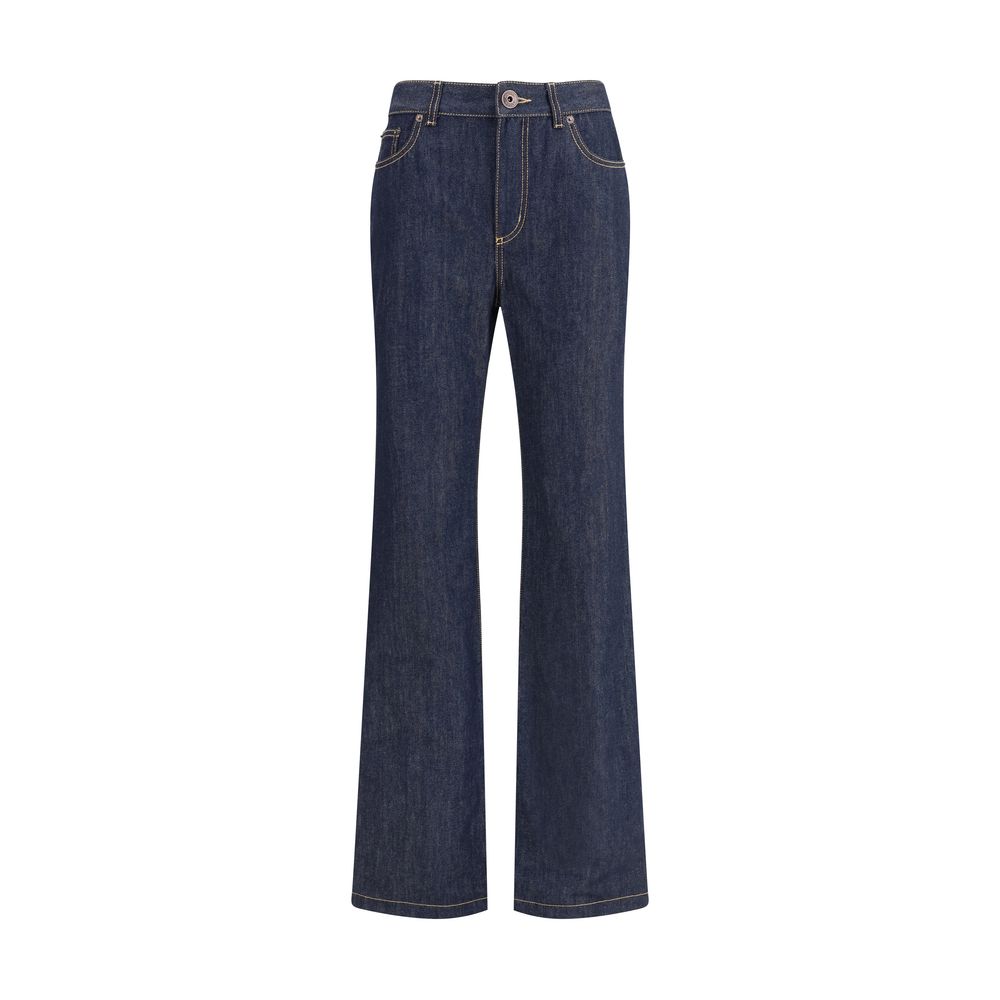 Alexander McQueen Denim-Jeans mit geradem Bein