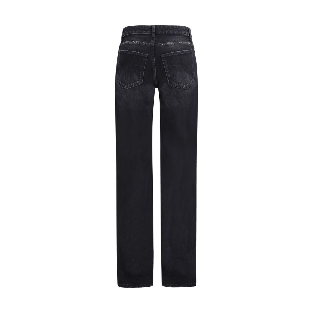 Balenciaga Weit geschnittene Baumwolljeans